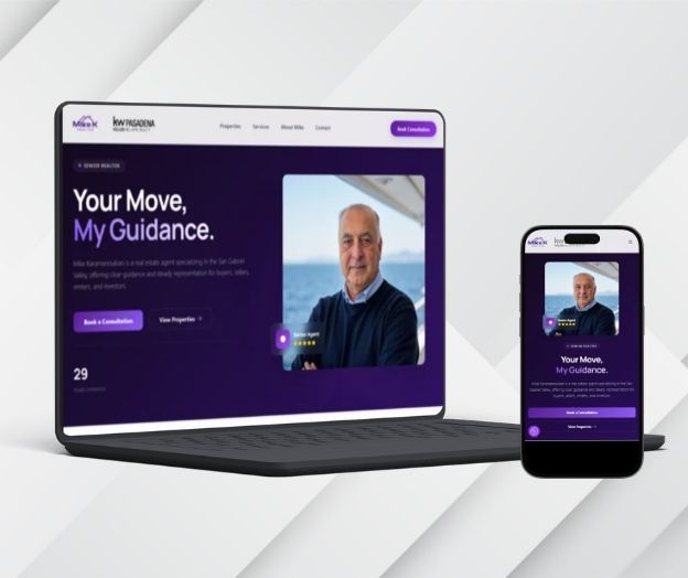Mike K Realtor website project