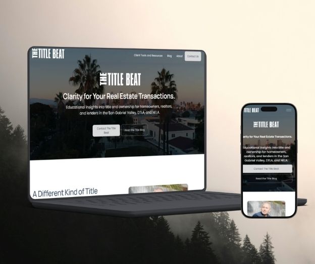 Title Beat website project